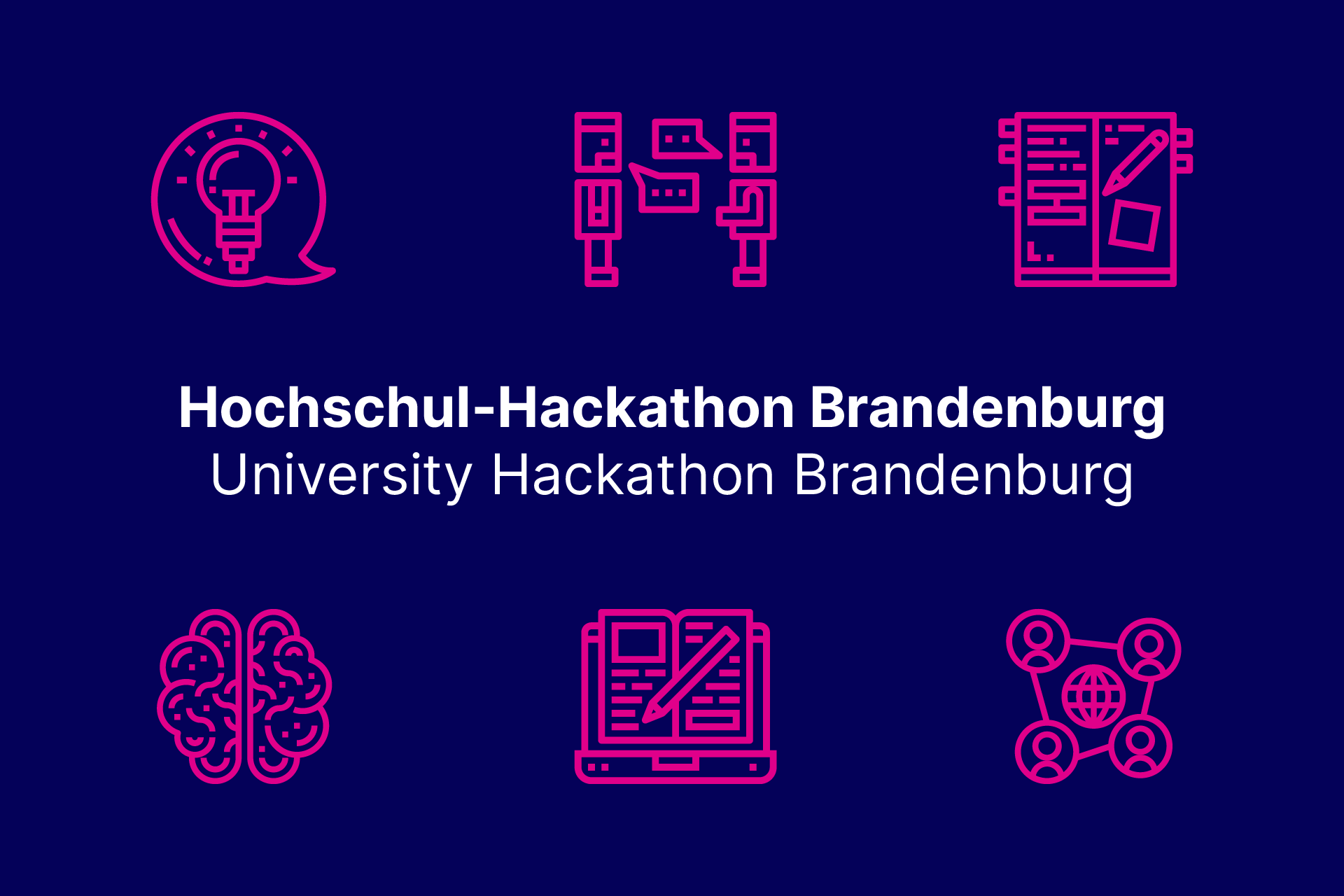 Hochschul-Hackathon Brandenburg. University Hackathon Brandenburg